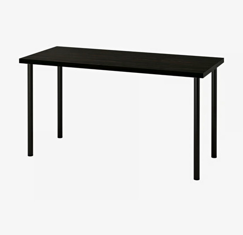 Ikea black rectangular - rectangular, table